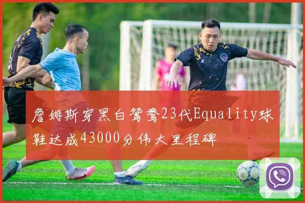 詹姆斯穿黑白鸳鸯23代Equality球鞋达成43000分伟大里程碑